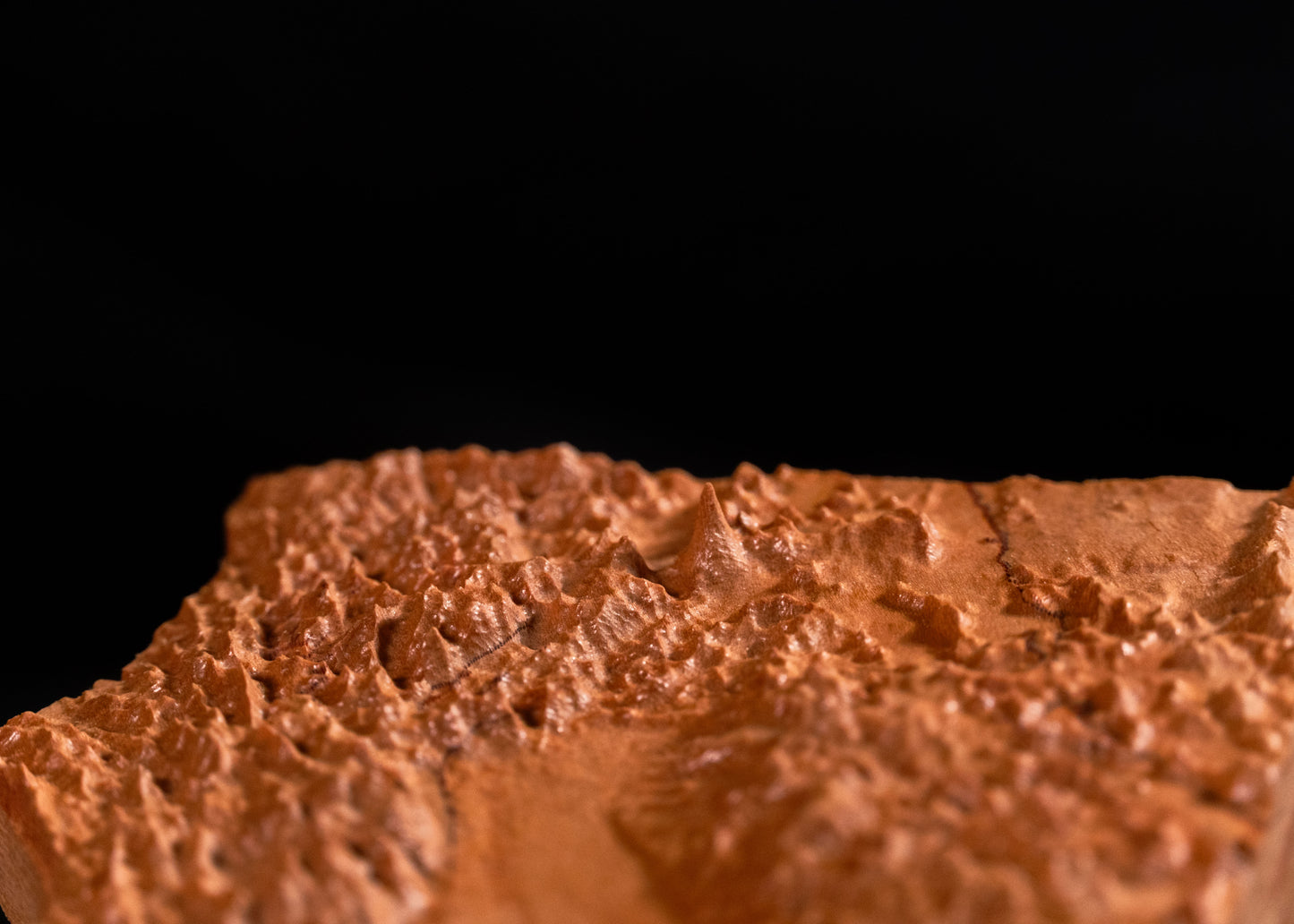 California 3D Wooden Map | California Topographic Map in Wood | Wooden Map of California