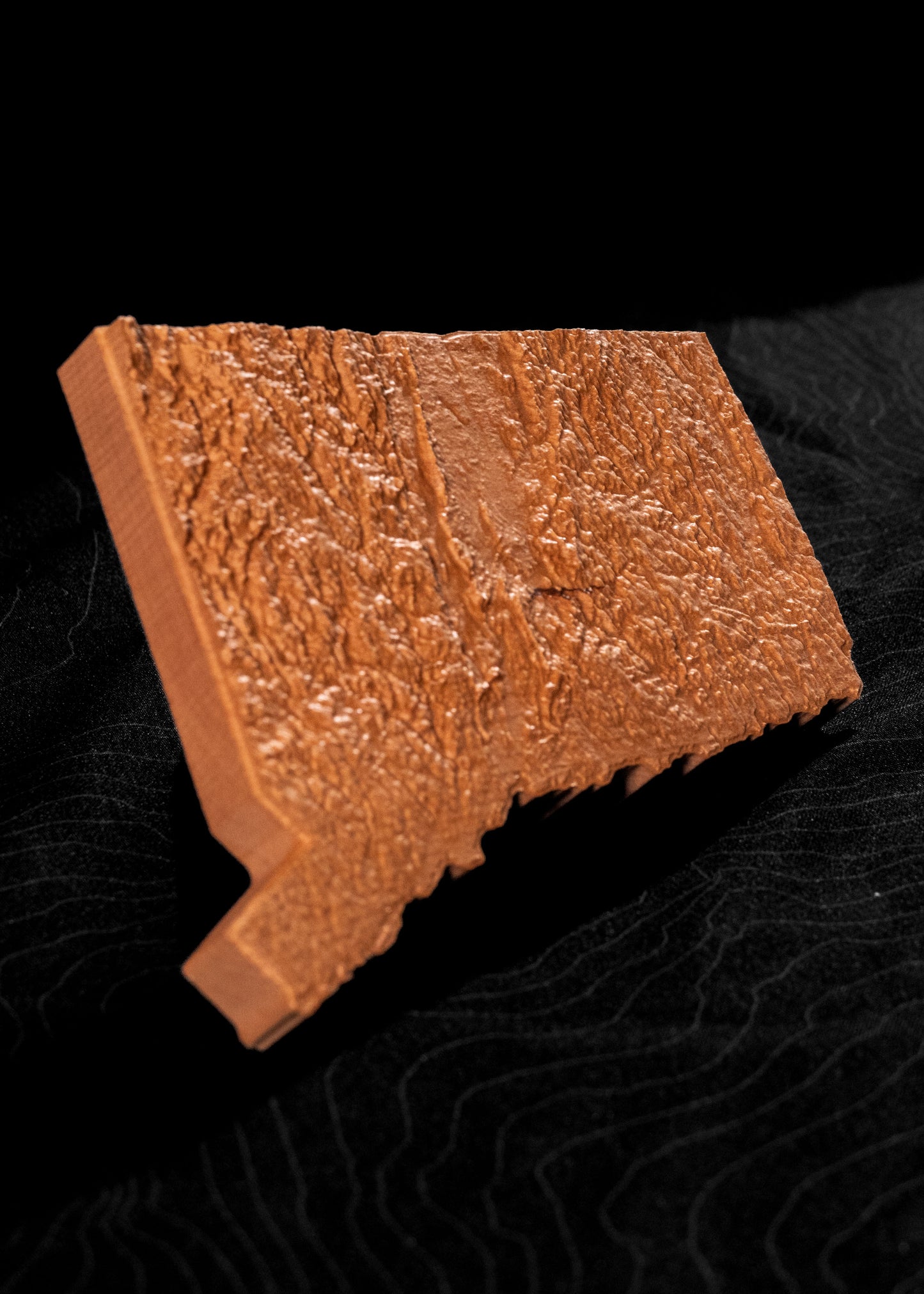 Connecticut 3D Wooden Map | Connecticut Topographic Map in Wood | Wooden Map of Connecticut