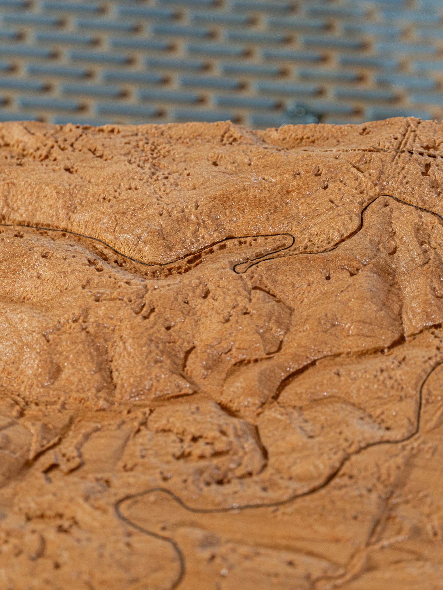 3D Wooden Nürburgring Circuit Race Map