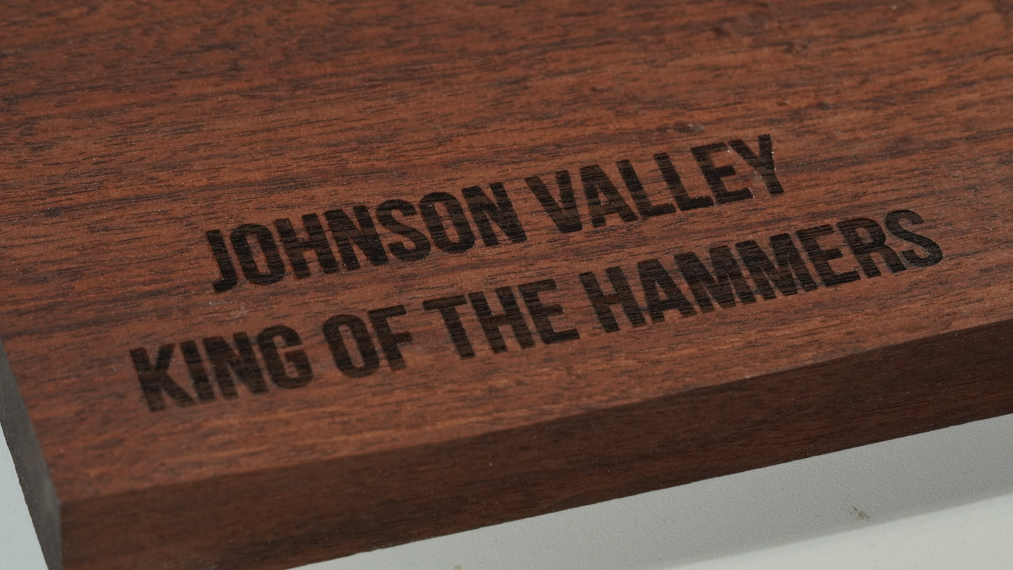 Johnson Valley OHV Area 3D Map | King of the Hammers Wooden 3D Map