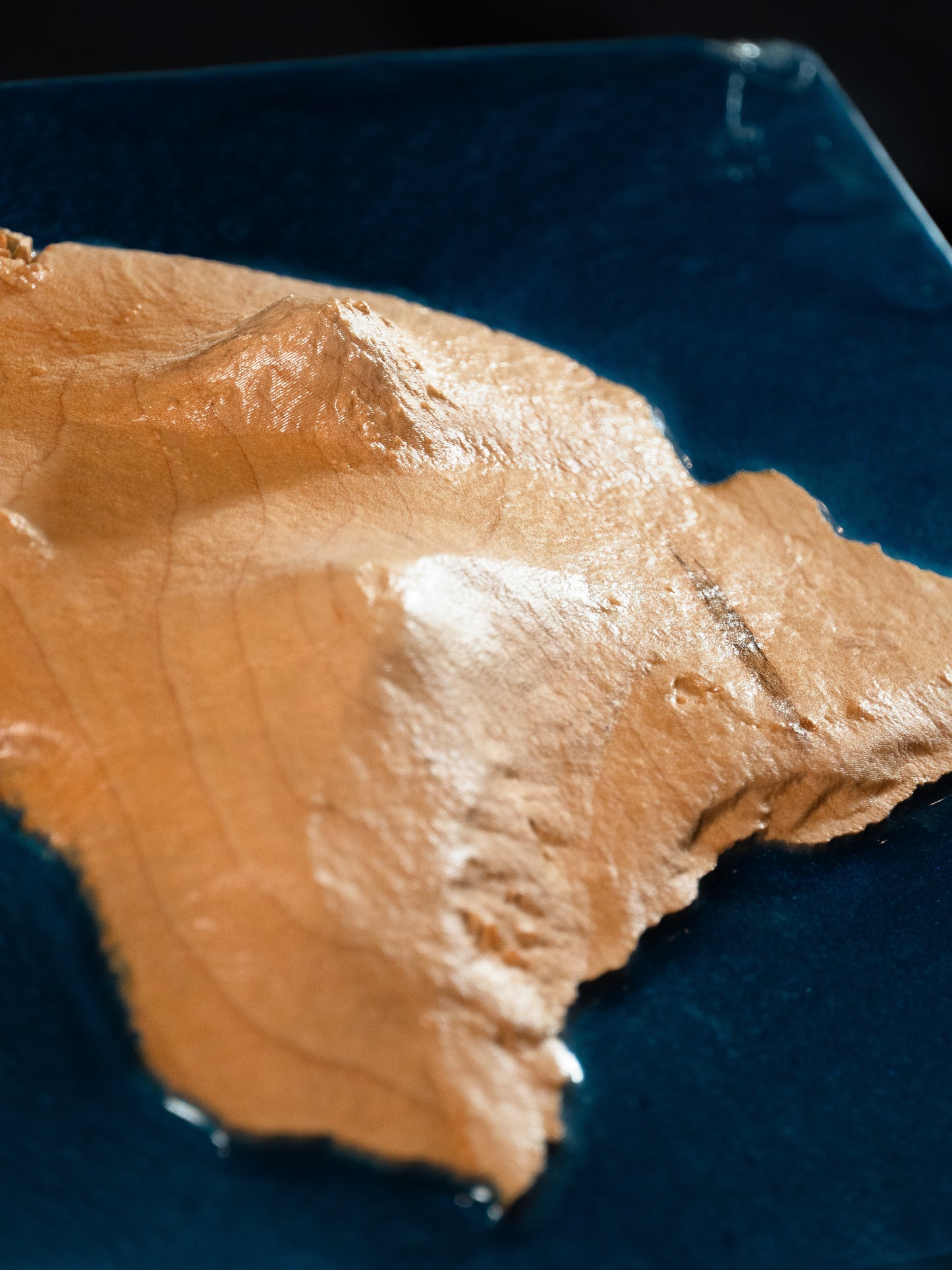 Hawaii Wooden 3D Elevation Map | Topographic Map of Hawaii| Wood Map | Epoxy Resin Hawaii