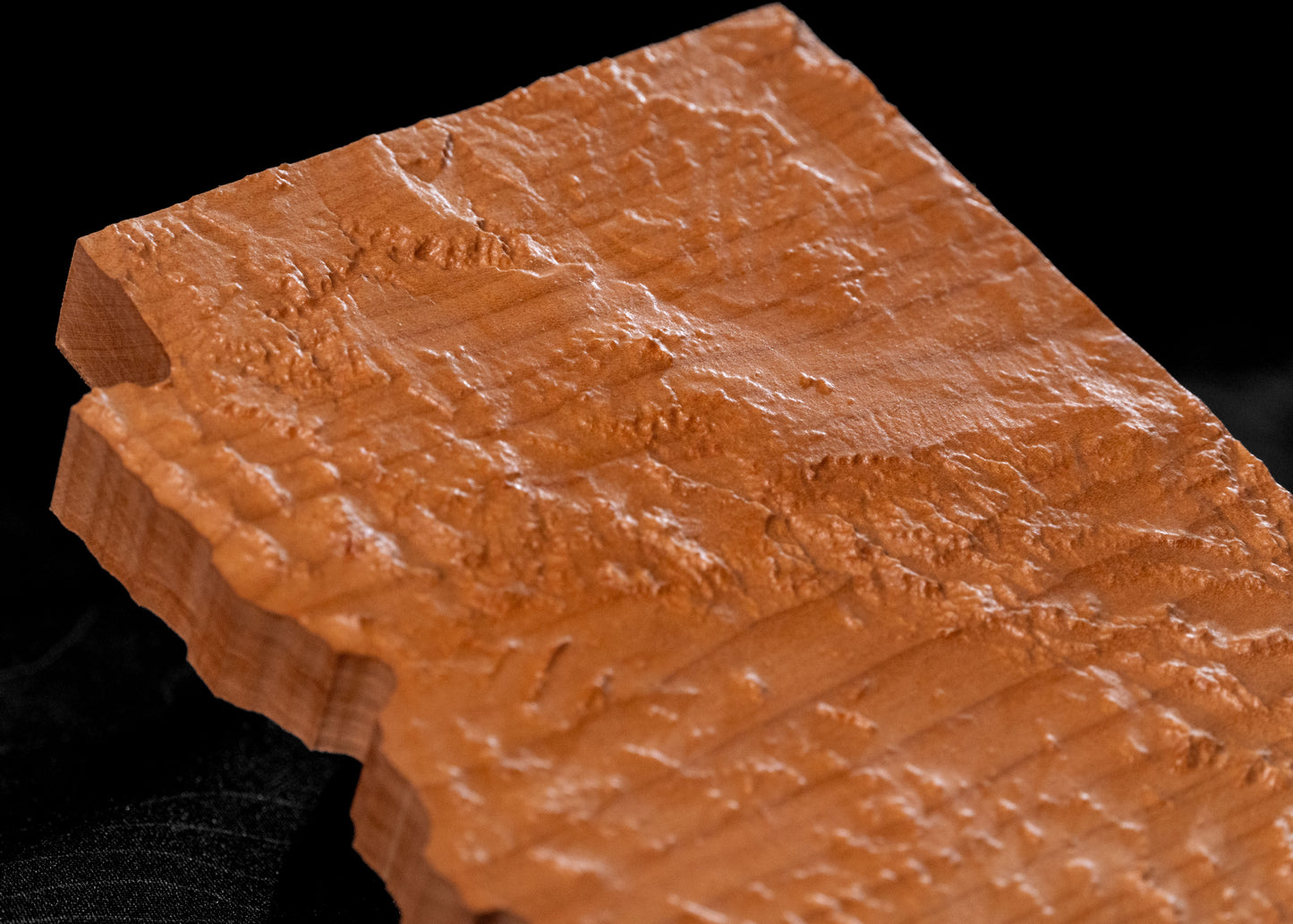 Arizona 3D Wooden Map | Arizona Topographic Map in Wood | Wooden Map of Arizona